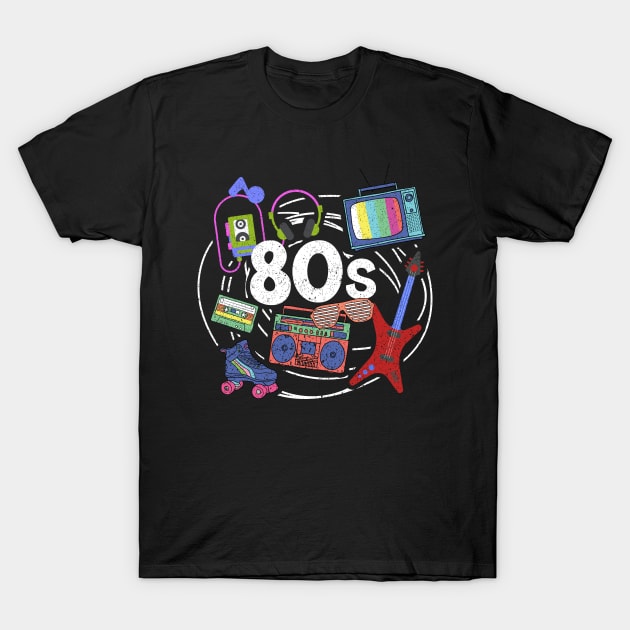 Awesome Retro 80s Vintage Throwback Novelty T-Shirt by theperfectpresents